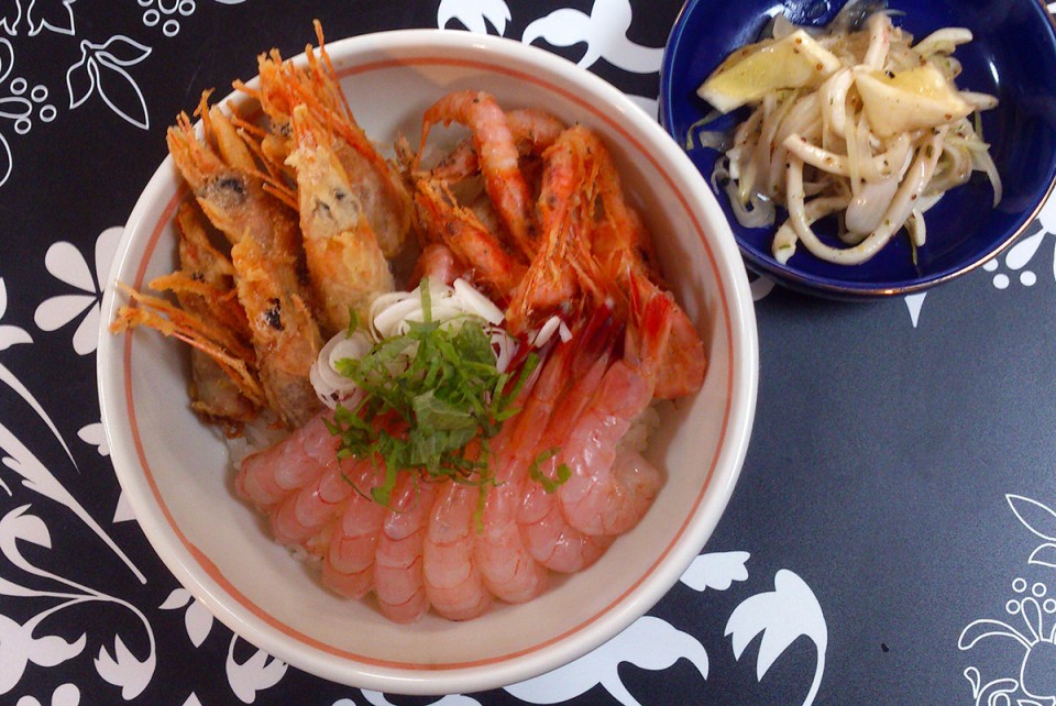 タカエビの贅沢丼ぶり - *イメージです。